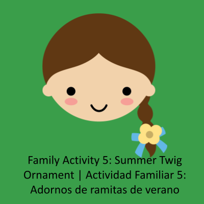summer twig ornament